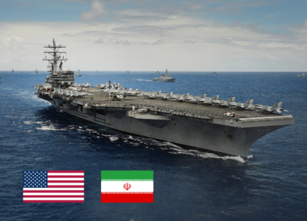us and Iran conflict picture of USS Gerald Ford